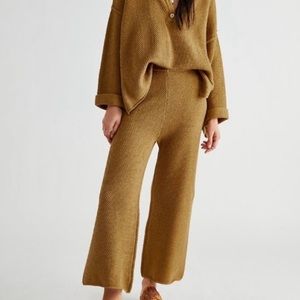 Free people beach Hailee knit sweater set.